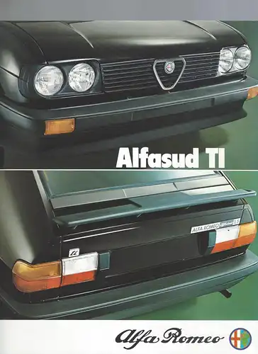 Alfa Romeo. Alfasud TI. 10/1979 . Prospekt. 