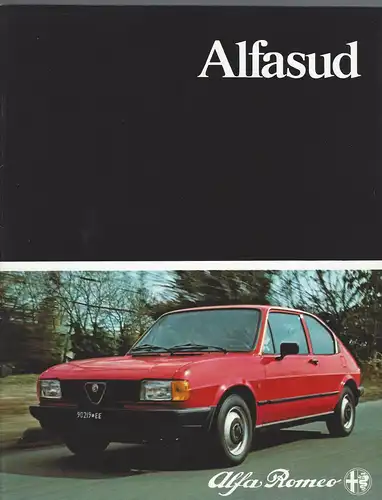 Alfa Romeo Alfasud. 1982. Prospekt. 