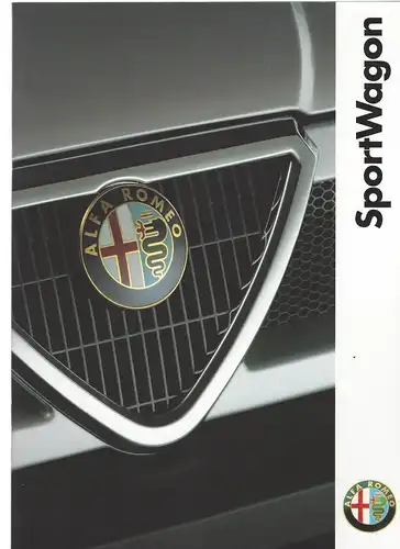 Alfa Romeo Sport Wagon.  3/1993. Prospekt. 