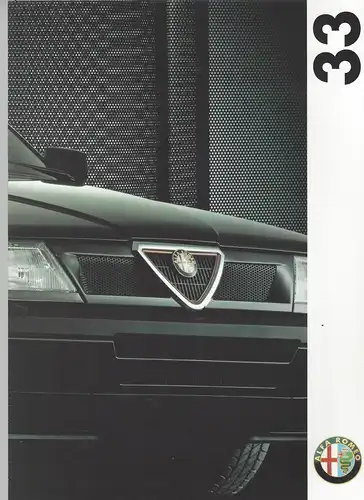 Alfa Romeo 331,4 IE L, 1,7 IE, 16V, . 1993. Prospekt. 