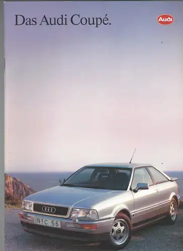 Das Audi Coupé. 7/1991. Prospekt. 