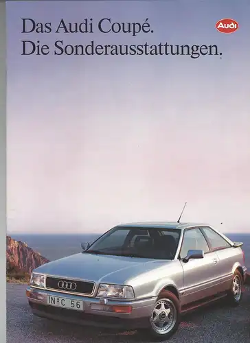 Der neue Audi 80. Die Sonderausstattung. 1991? Prospekt. 