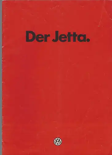 VW Der Jetta mit Preisliste 9/1979   Prospekt. 
