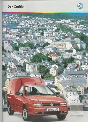 Der Volkswagen Caddy. 10/1999.   Prospekt. 