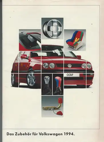 Das Zubehör für Volkswagen 1994.  Prospekt. 