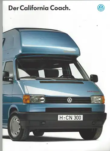 Der California Coach. 8/1994.  Prospekt. 