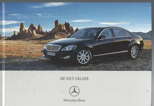 Mercedes Benz. Die neue S-Klasse.   12/2005. Prospekt. 