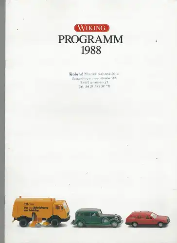 Wiking Programm 1988. 