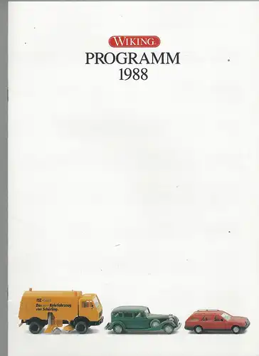 Wiking Programm 1988. 