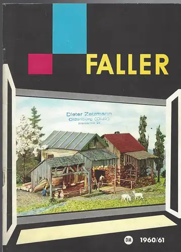 Faller Katalog 1960/61. 