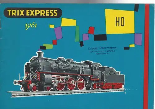 Trix Express H0 Katalog 1961. 