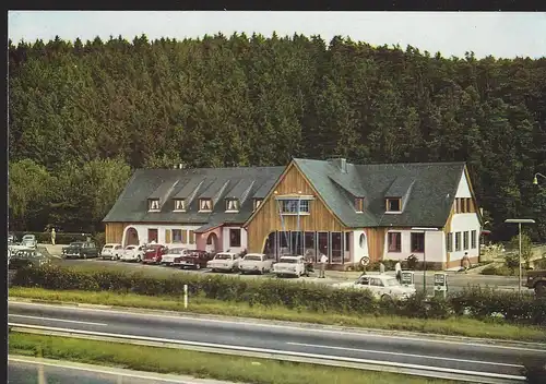 Motel Bundesautobahn Raststätte Heiligenroth. Autobahn Köln - Frankfurt.