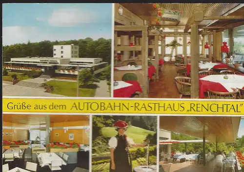 Autobahn Rasthaus Renchtal. Autobahn Karlsruhe - Basel