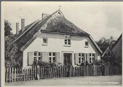 Wieck bei Greifswald Altes Fischerhaus