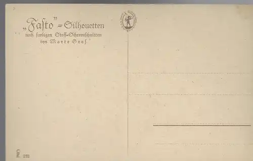  Künstler-AK Marte Graf Nr. 232: Vielliebchen