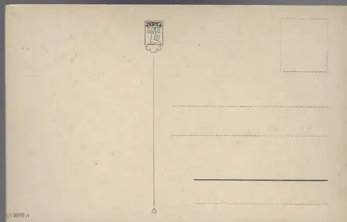 NPG Künstlerkarte von Hahn 18, Nr: 8002/1: Morgen kommt mein Schatz!