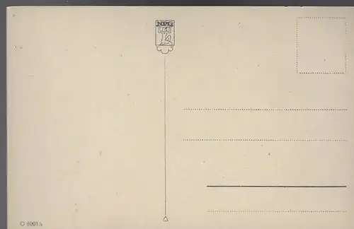 NPG Künstlerkarte von Hahn 18, Nr: 8001/6:  Naschst Du auch gern?