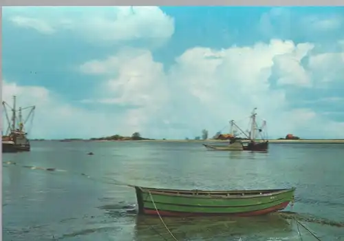 Brake an der Unterweser. Blick über die Weser.