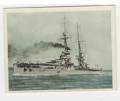 Sammelbild Yosma. Wie die anderen gerüstet sind!... Bild Nr.  151 Italienischer Panzerkreuzer Andrea Doria