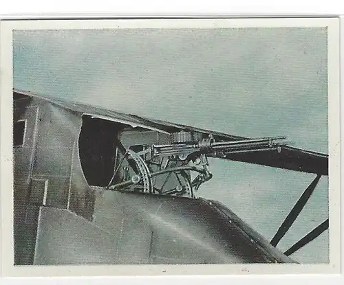 Sammelbild Yosma. Wie die anderen gerüstet sind!... Bild Nr.  217 MG-Stand des französischen Mehrzwegflugzeuges Breguet 412