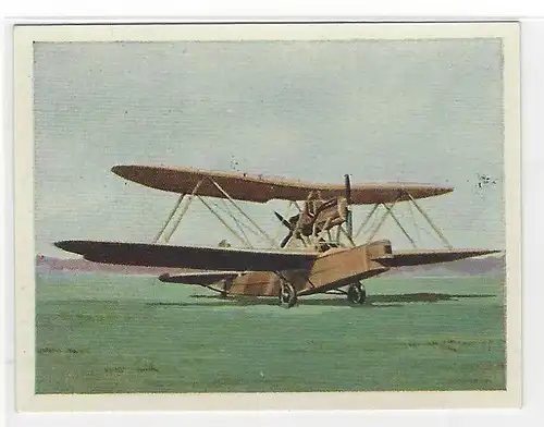 Sammelbild Yosma. Wie die anderen gerüstet sind!... Bild Nr.  254 Italienischer Nachtbomber Caproni 103 BiB