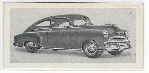 Paicos Zigarettenbilder Sammelalbum Automobile aus aller Welt. Serie U, Gruppe 4, Bild 1, Chervolet 2100 Special.