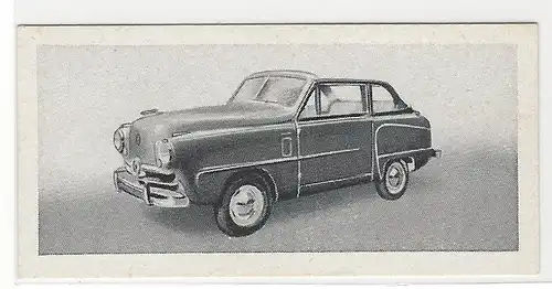 Paicos Zigarettenbilder Sammelalbum Automobile aus aller Welt. Serie U, Gruppe 6, Bild 2, Crosley