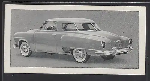 Paicos Zigarettenbilder Sammelalbum Automobile aus aller Welt. Serie U, Gruppe 23, Bild 2, Studebaker Champion