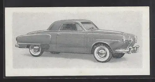 Paicos Zigarettenbilder Sammelalbum Automobile aus aller Welt. Serie U, Gruppe 23, Bild 3, Studebaker Champion