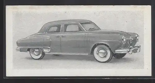 Paicos Zigarettenbilder Sammelalbum Automobile aus aller Welt. Serie U, Gruppe 23, Bild 4, Studebaker Commander