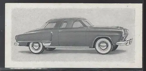 Paicos Zigarettenbilder Sammelalbum Automobile aus aller Welt. Serie U, Gruppe 23, Bild 5, Studebaker Commander