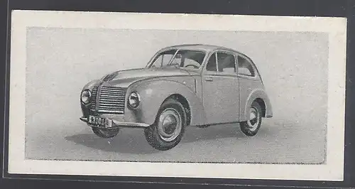 Paicos Zigarettenbilder Sammelalbum Automobile aus aller Welt. Serie T, Gruppe 1, Bild 1, Aero Minor