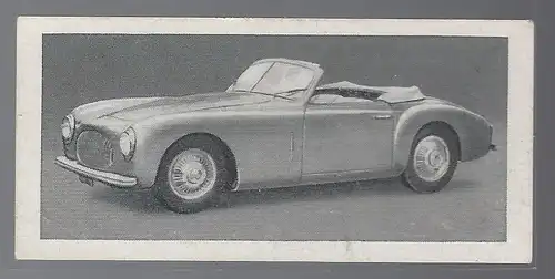 Paicos Zigarettenbilder Sammelalbum Automobile aus aller Welt. Serie I, Gruppe 3, Bild 2,  Cisitalia Gran Sport
