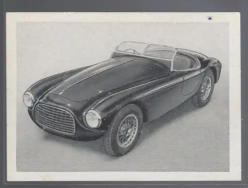 Paicos Zigarettenbilder Sammelalbum Automobile aus aller Welt. Serie I, Gruppe 4, Bild 4,  Ferrari Typ 340 America
