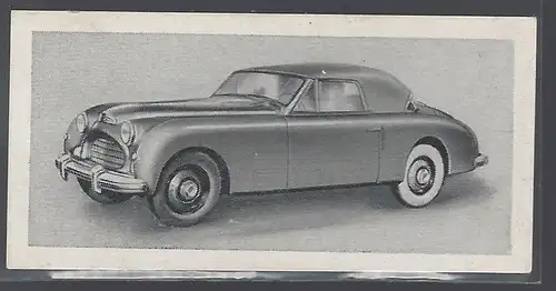 Paicos Zigarettenbilder Sammelalbum Automobile aus aller Welt. Serie E, Gruppe 17, Bild 1,  Jensen Interceptor