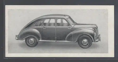 Paicos Zigarettenbilder Sammelalbum Automobile aus aller Welt. Serie E, Gruppe 18, Bild 1,  Jowett Javelin