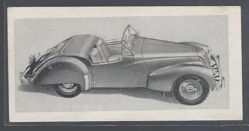 Paicos Zigarettenbilder Sammelalbum Automobile aus aller Welt. Serie E, Gruppe 21, Bild 3,  Lea-Francis 2,5 litre Sports