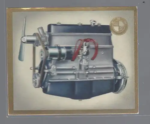 Das Auto von Heute. Bild 190. BMW 6 Schszylinder Blockmotor 30 PS, 1,2 Liter