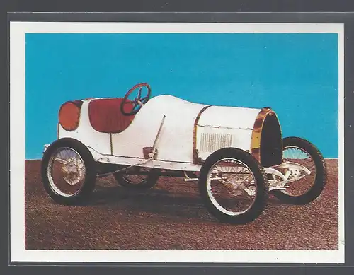 Bergmann Motorsport. Sammelbild Nr.6. 1910 Bugatti Typ 13