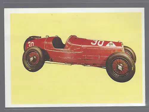 Bergmann Motorsport. Sammelbild Nr.15    1926  Alfa Romeo P2