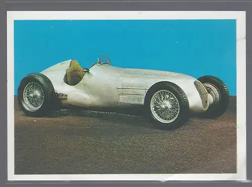 Bergmann Motorsport. Sammelbild Nr.20    1937 Mercedes  W 125