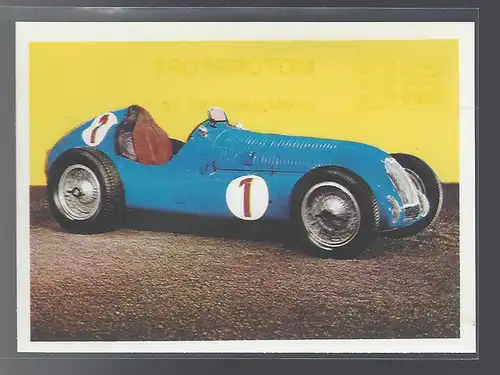 Bergmann Motorsport. Sammelbild Nr.22    1939 Bugatti 50B