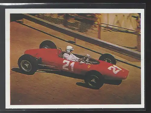Bergmann Motorsport. Sammelbild Nr.39    1963 John Surtees auf Ferrari
