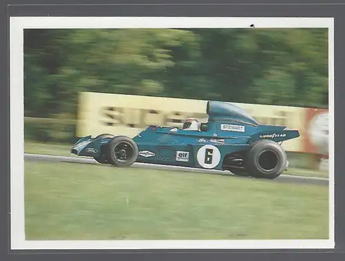 Bergmann Motorsport. Sammelbild Nr.47    1973 Tyrrell-Ford von Jackie Stewart