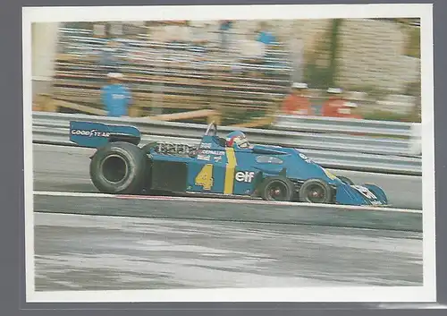 Bergmann Motorsport. Sammelbild Nr.49   1975 Tyrrell-Ford mit sechs Rädern