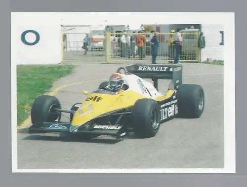 Bergmann Motorsport. Sammelbild Nr.98  Eddie Cheever  Renault