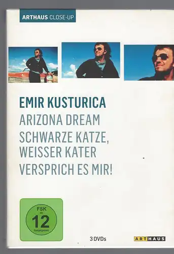 Emir Kusturica - Arthaus Close-Up ( Arizona Dream / Schwarze Katze, weisser Kater / Versprich es mir!) [3 DVDs] 