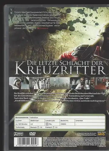 Die letzte Schlacht der Kreuzritter 