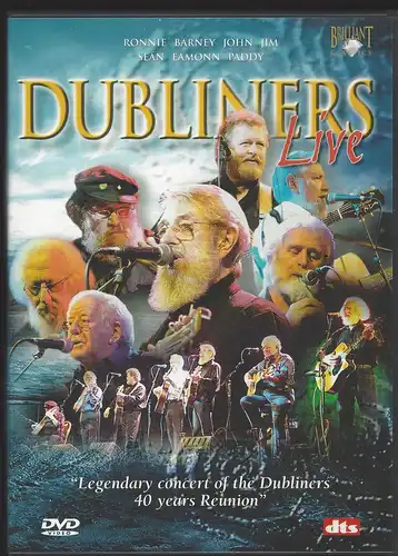 Dubliners Live. Concert of the Dubliners 40 years Reunion.