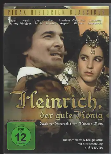 Pidax Historien-Klassiker: Heinrich, der gute König [3 DVDs] 